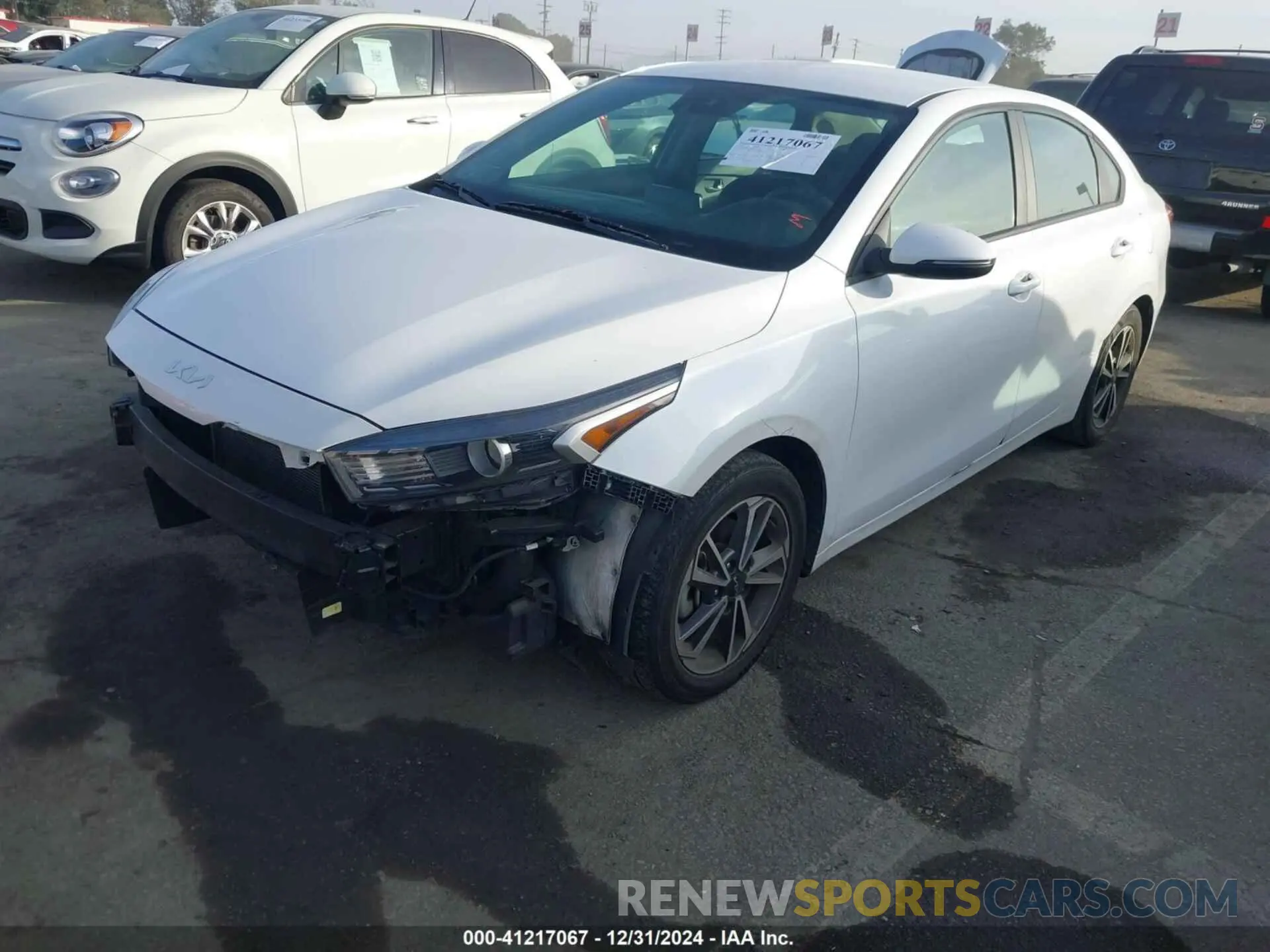 2 Photograph of a damaged car 3KPF24AD0PE514297 KIA FORTE 2023