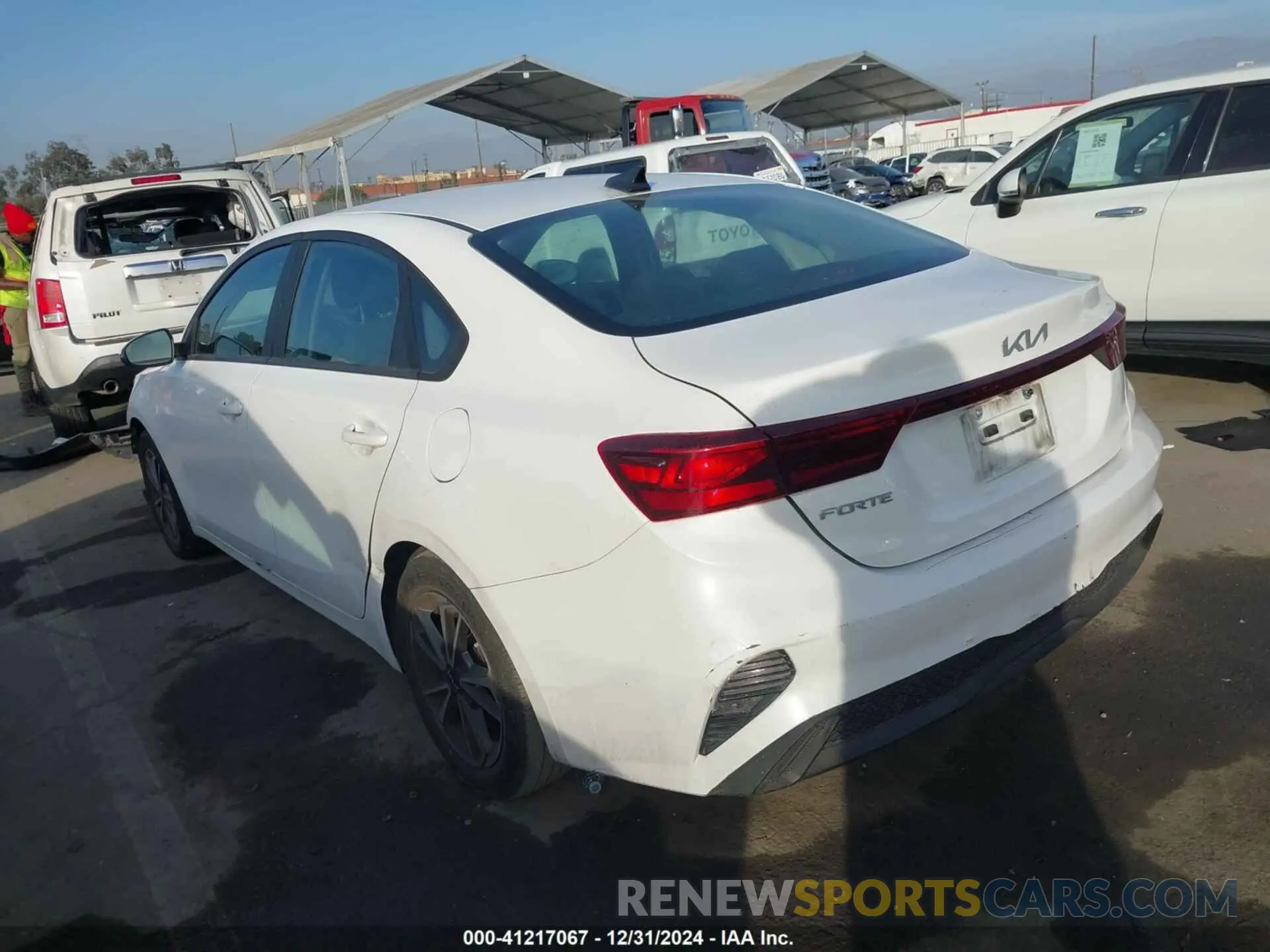 3 Photograph of a damaged car 3KPF24AD0PE514297 KIA FORTE 2023