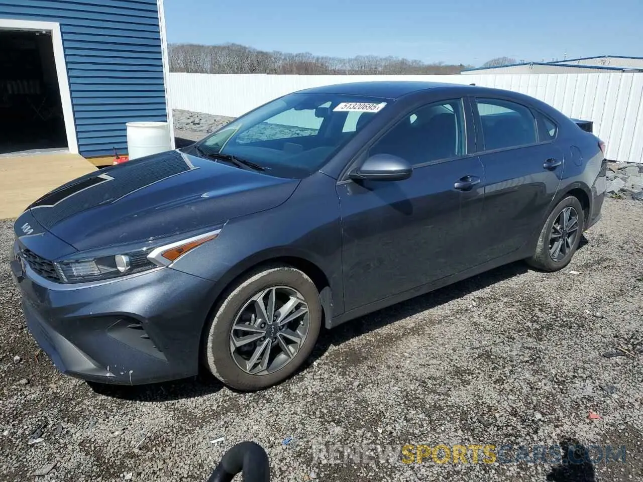 1 Photograph of a damaged car 3KPF24AD0PE522089 KIA FORTE 2023