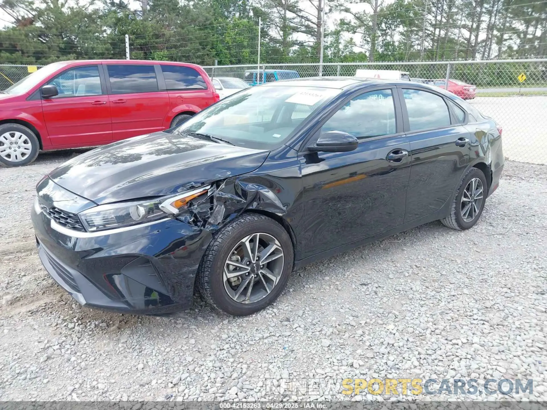 2 Photograph of a damaged car 3KPF24AD0PE612116 KIA FORTE 2023