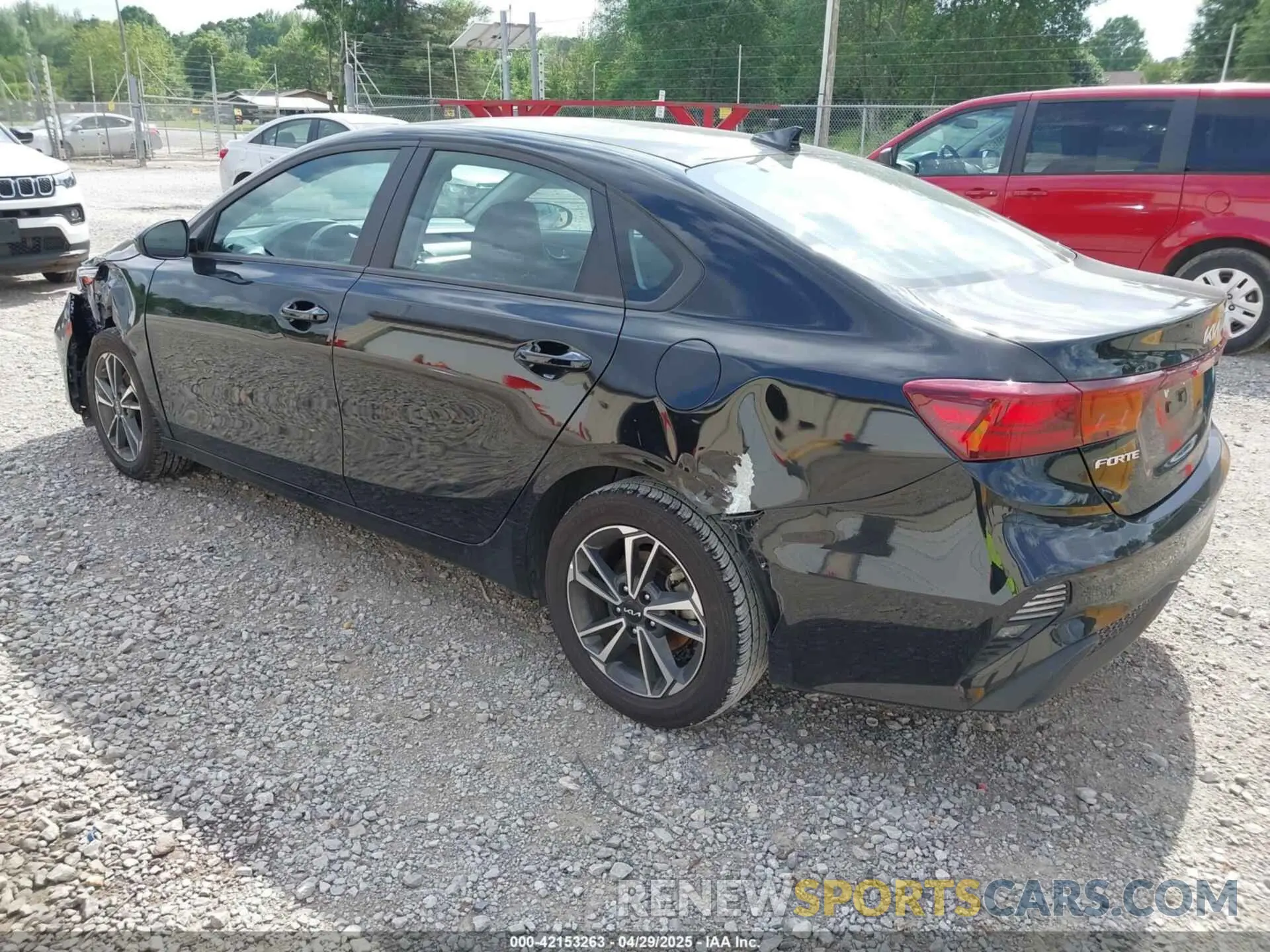 3 Photograph of a damaged car 3KPF24AD0PE612116 KIA FORTE 2023