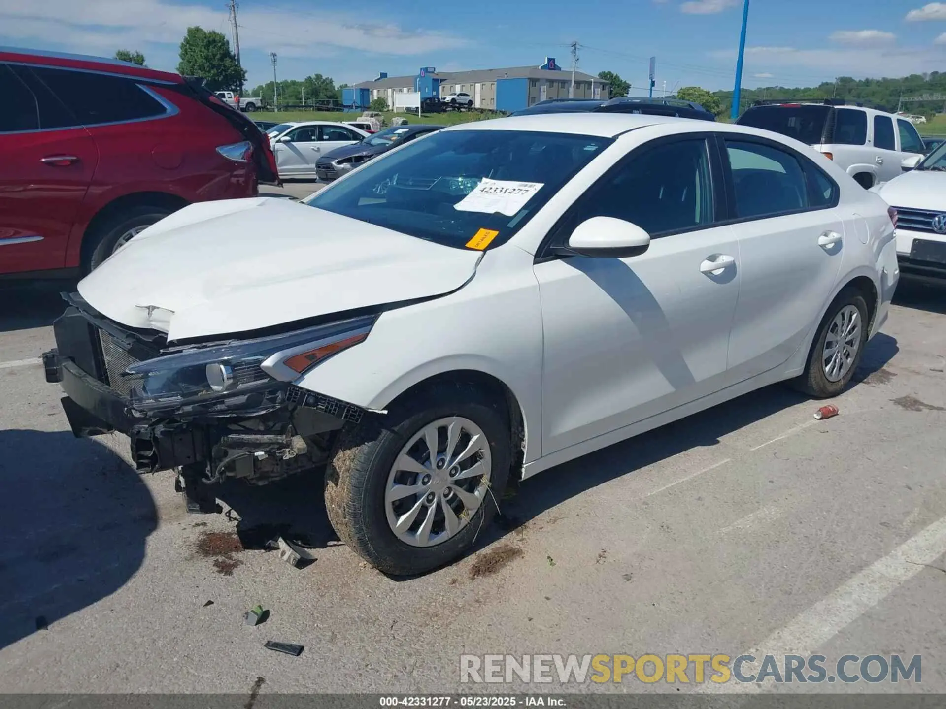2 Photograph of a damaged car 3KPF24AD1PE550919 KIA FORTE 2023