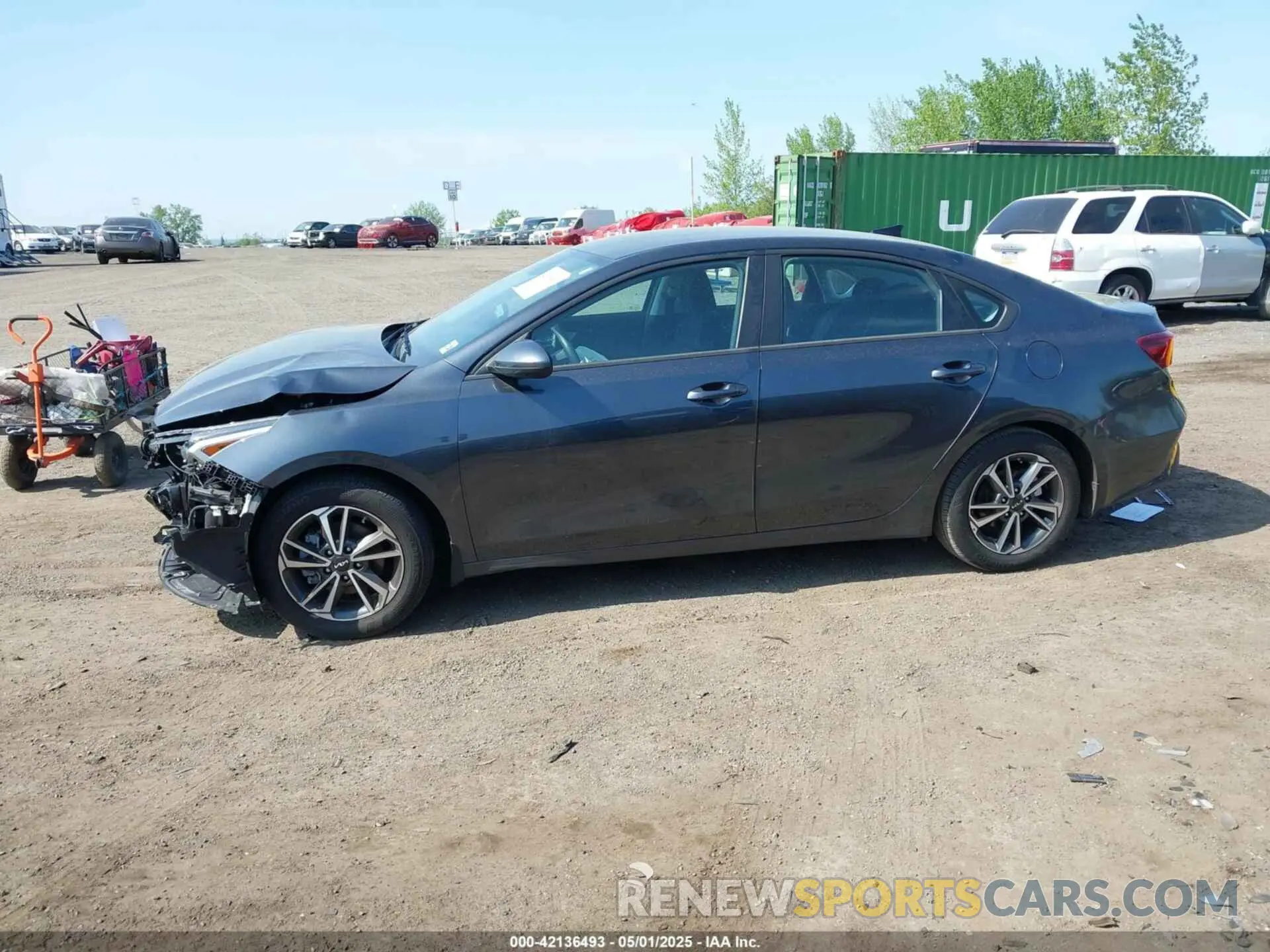14 Photograph of a damaged car 3KPF24AD2PE554381 KIA FORTE 2023