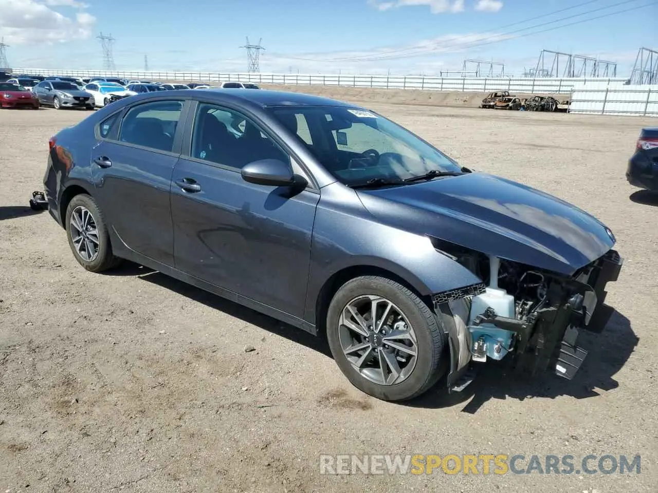 4 Photograph of a damaged car 3KPF24AD2PE605863 KIA FORTE 2023