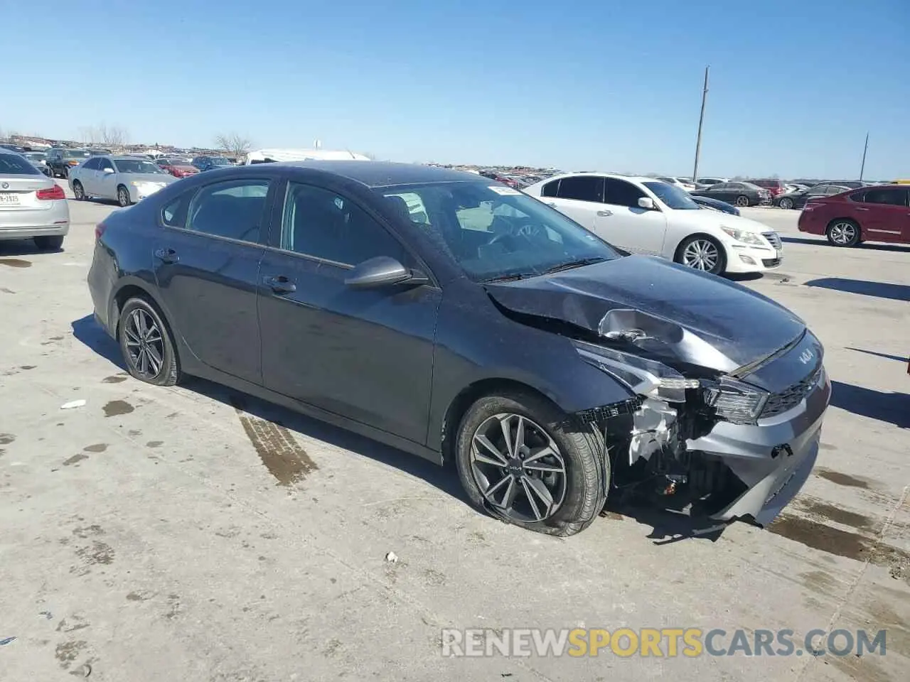 4 Photograph of a damaged car 3KPF24AD2PE607242 KIA FORTE 2023