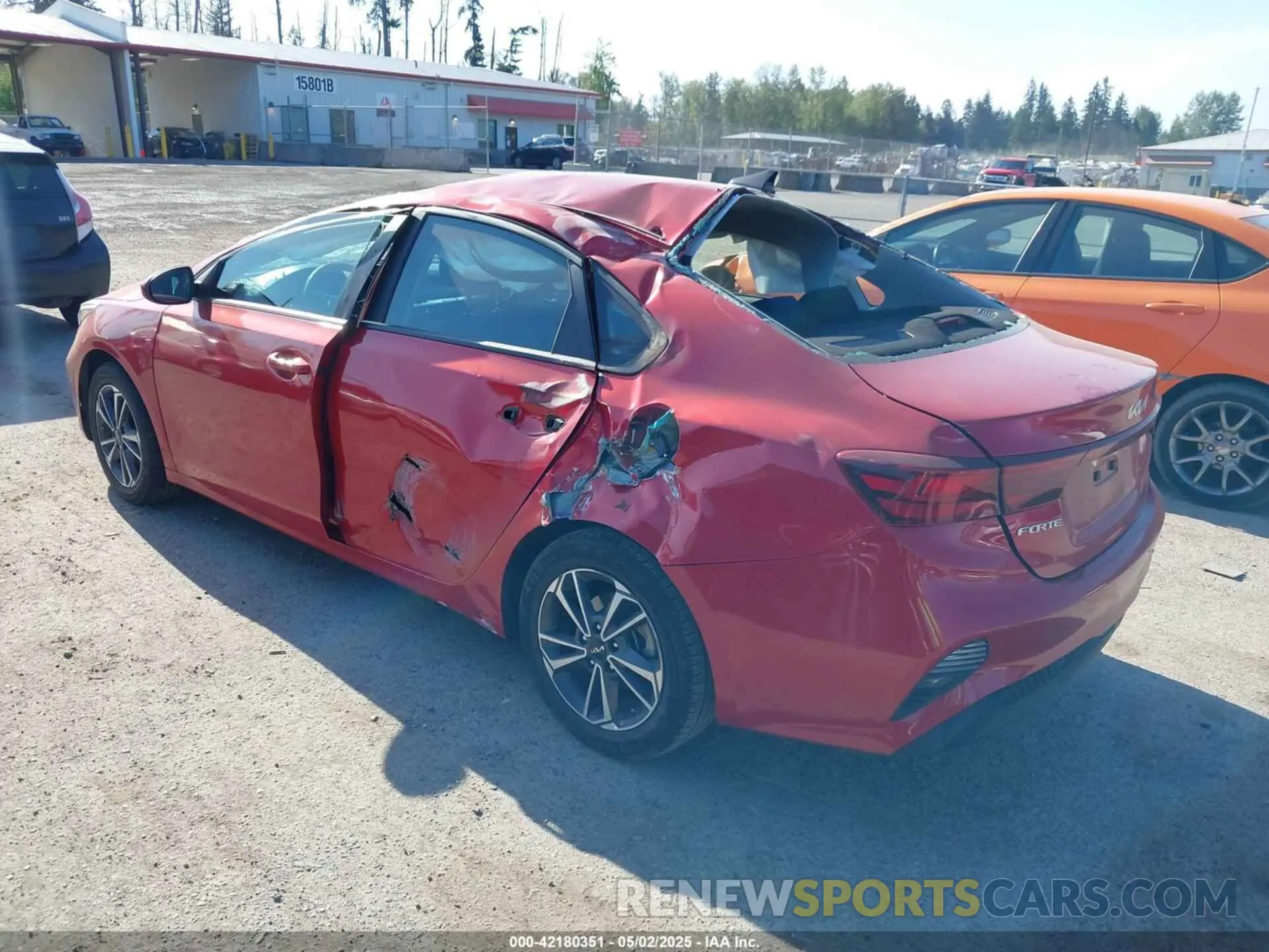 3 Photograph of a damaged car 3KPF24AD2PE612585 KIA FORTE 2023
