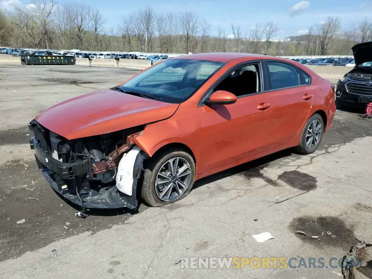 1 Photograph of a damaged car 3KPF24AD2PE627619 KIA FORTE 2023