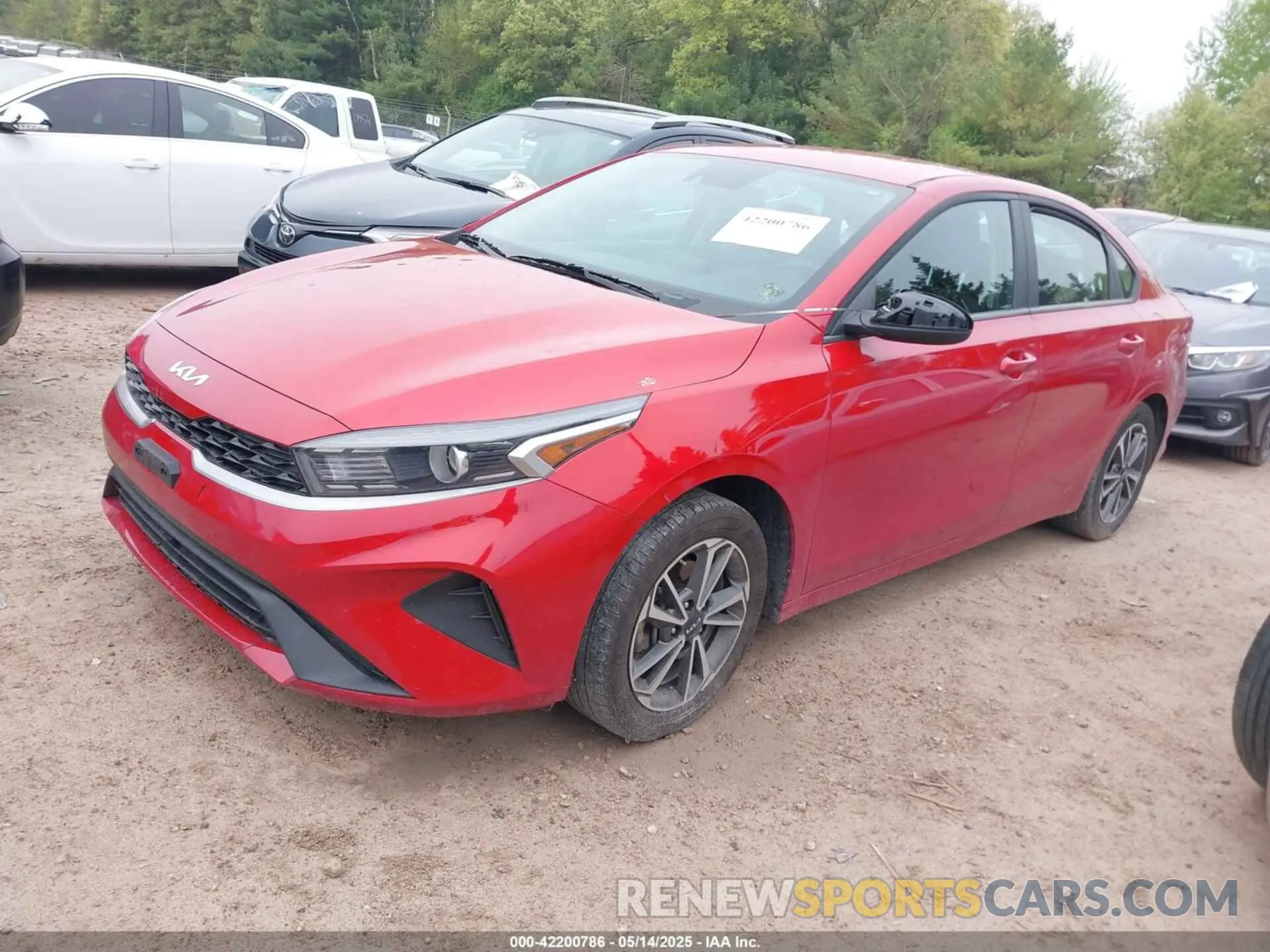 2 Photograph of a damaged car 3KPF24AD2PE628558 KIA FORTE 2023