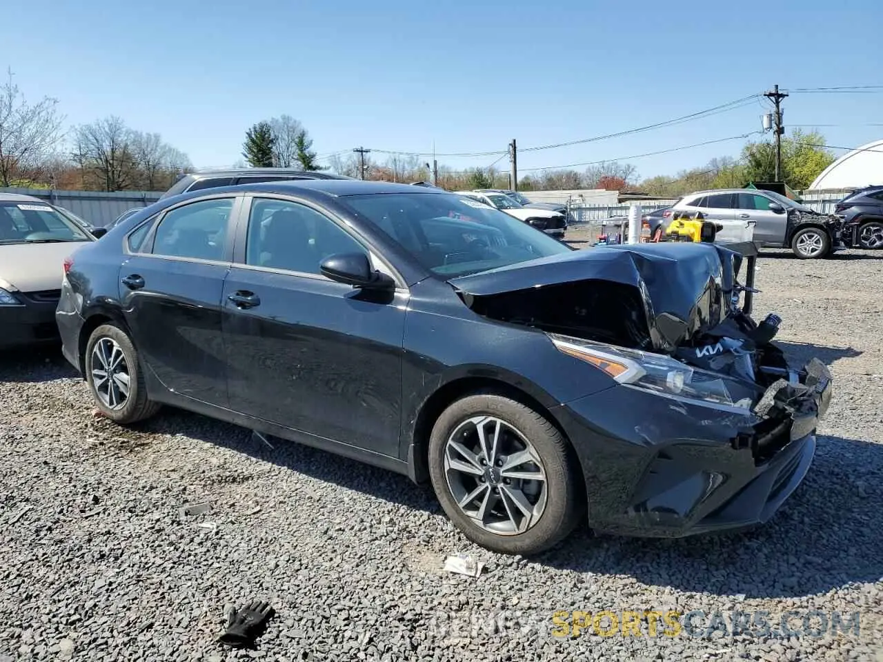 4 Photograph of a damaged car 3KPF24AD2PE656988 KIA FORTE 2023