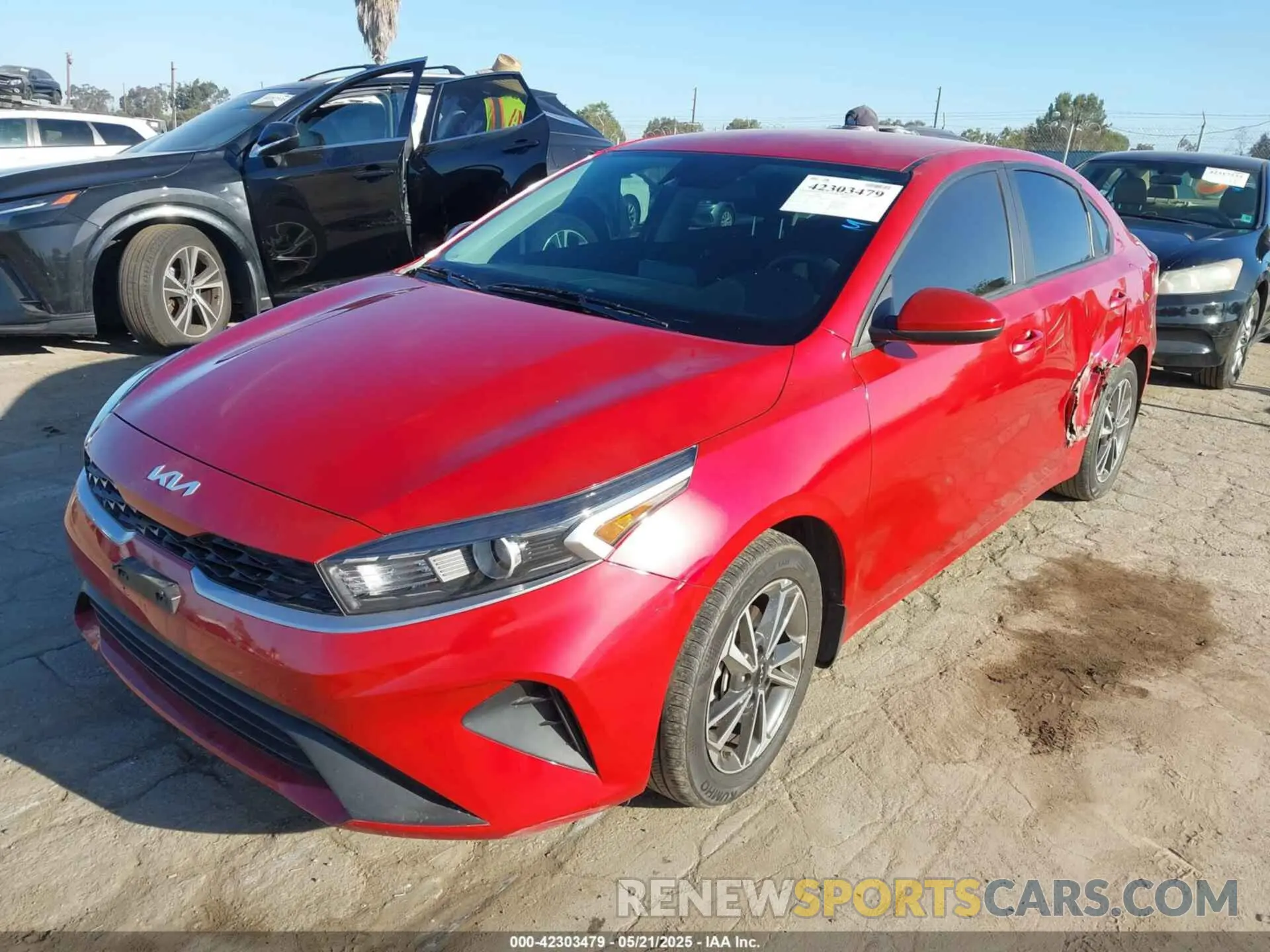 2 Photograph of a damaged car 3KPF24AD3PE516898 KIA FORTE 2023