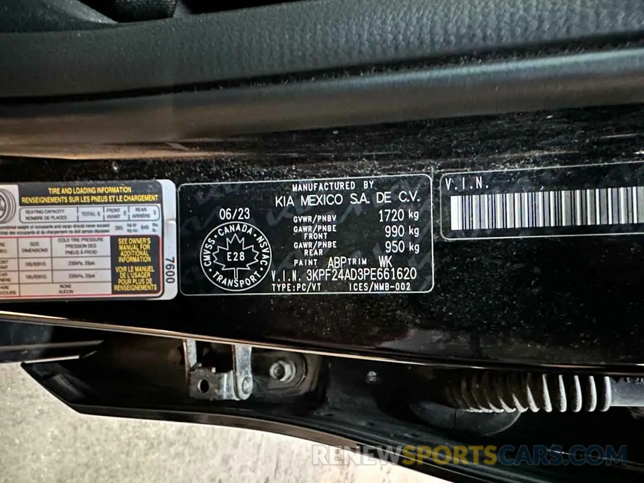 9 Фотография поврежденного автомобиля 3KPF24AD3PE661620 KIA FORTE 2023