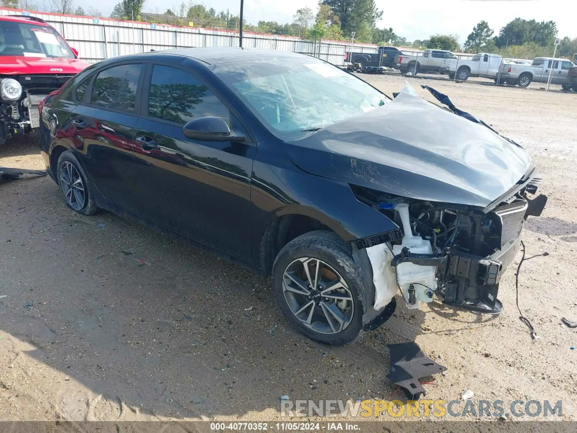1 Photograph of a damaged car 3KPF24AD4PE551272 KIA FORTE 2023