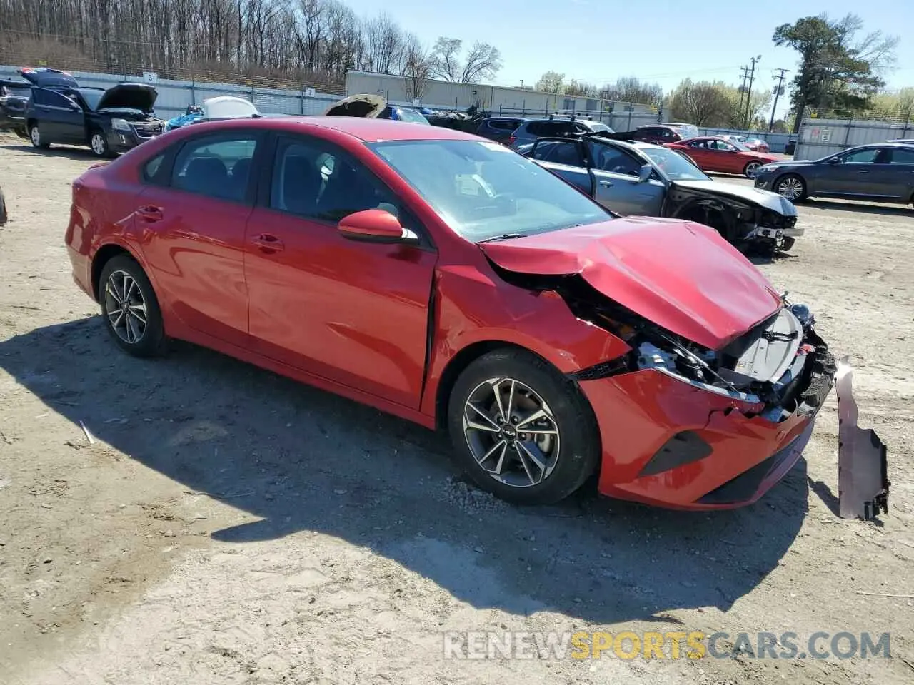4 Фотография поврежденного автомобиля 3KPF24AD4PE625869 KIA FORTE 2023