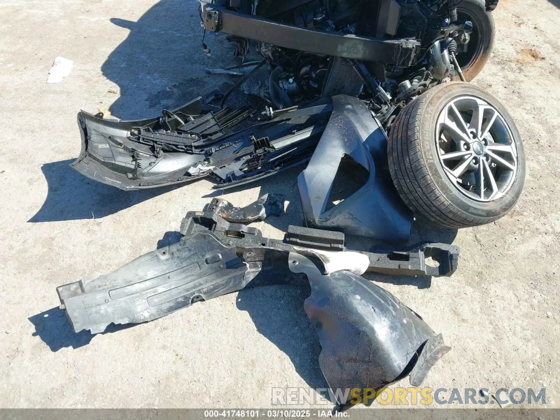 11 Photograph of a damaged car 3KPF24AD4PE632286 KIA FORTE 2023