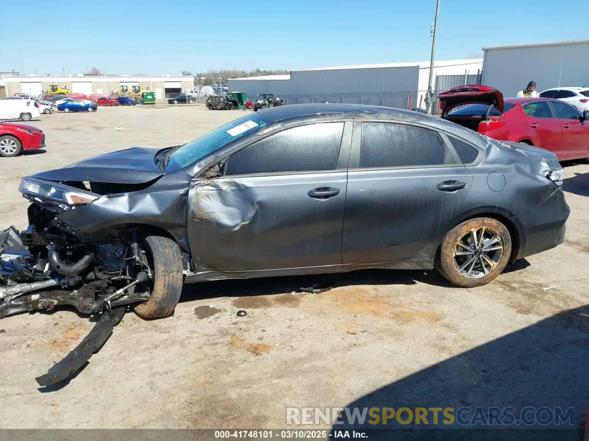 14 Photograph of a damaged car 3KPF24AD4PE632286 KIA FORTE 2023