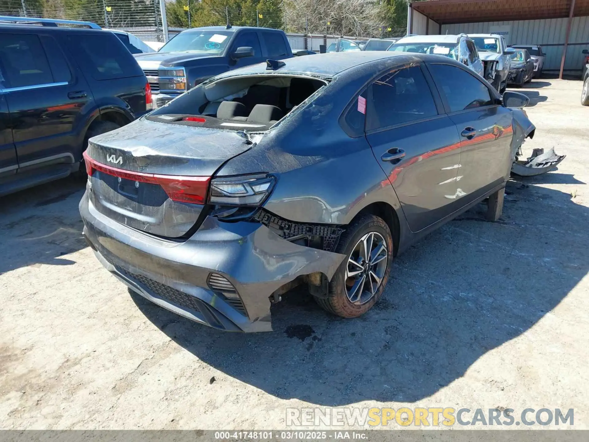 4 Photograph of a damaged car 3KPF24AD4PE632286 KIA FORTE 2023