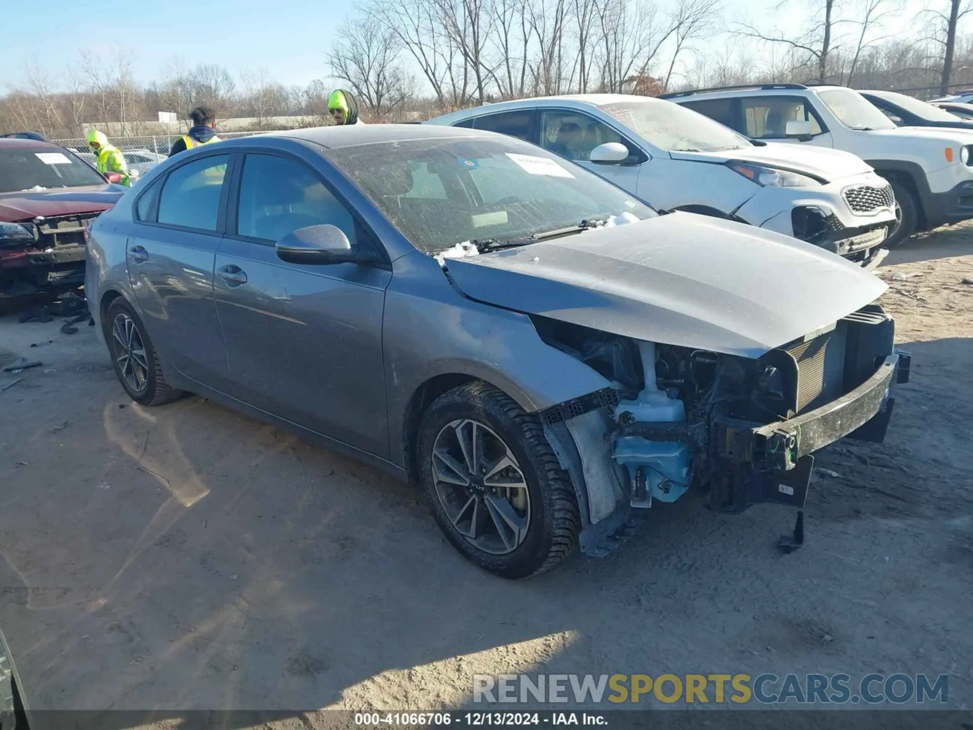 1 Photograph of a damaged car 3KPF24AD4PE635995 KIA FORTE 2023