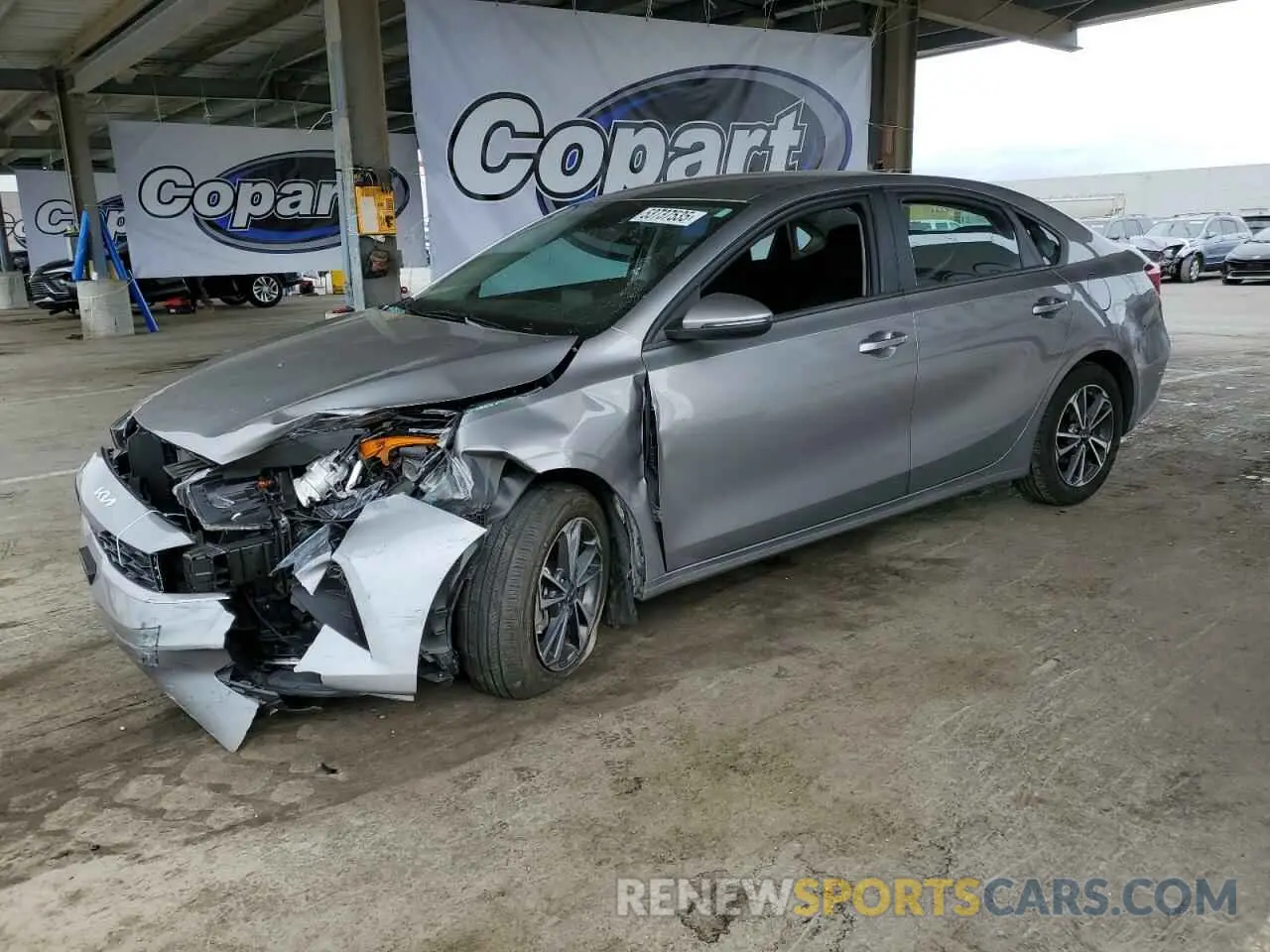 1 Photograph of a damaged car 3KPF24AD4PE672044 KIA FORTE 2023