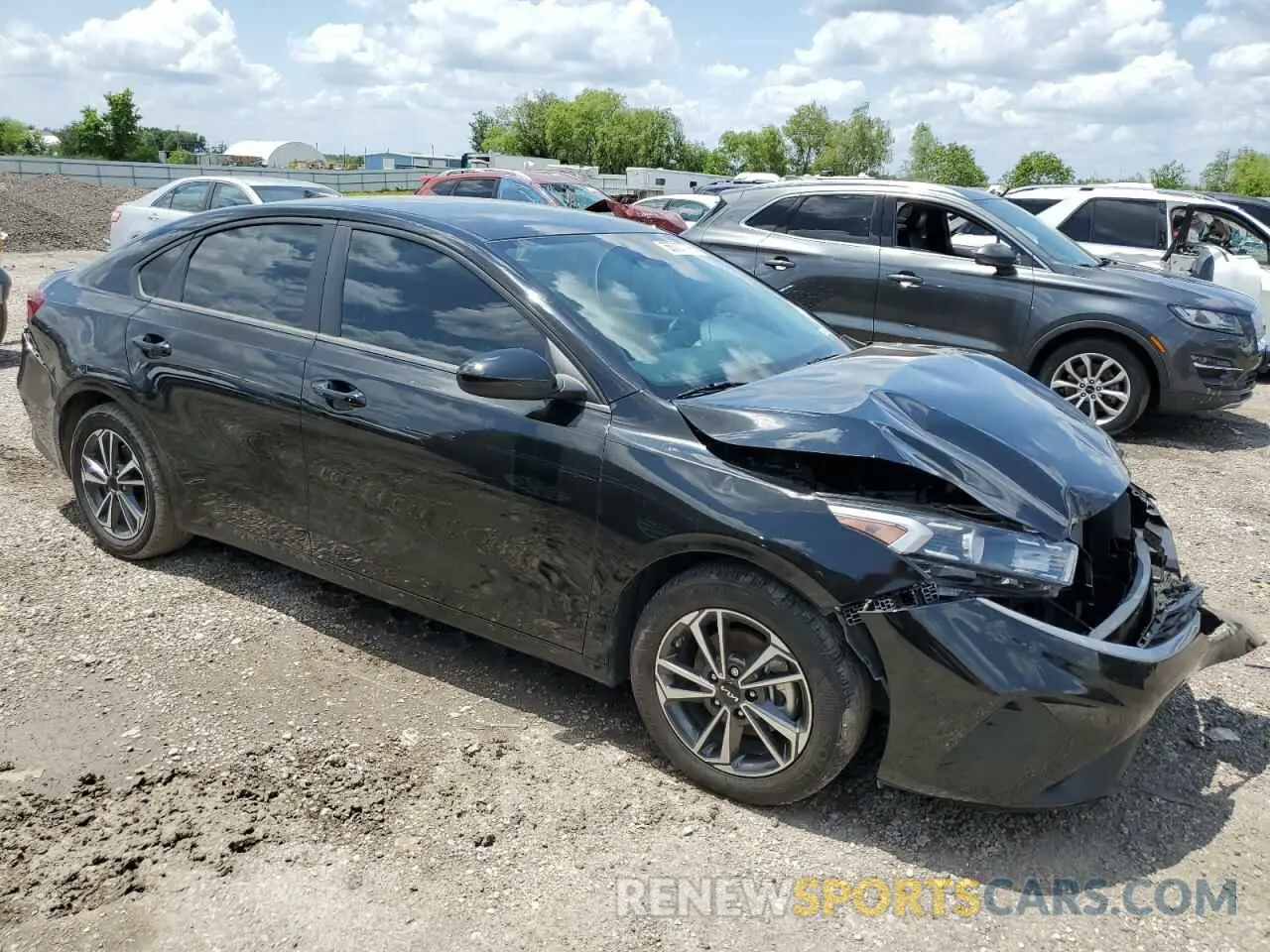 4 Фотография поврежденного автомобиля 3KPF24AD4PE687921 KIA FORTE 2023