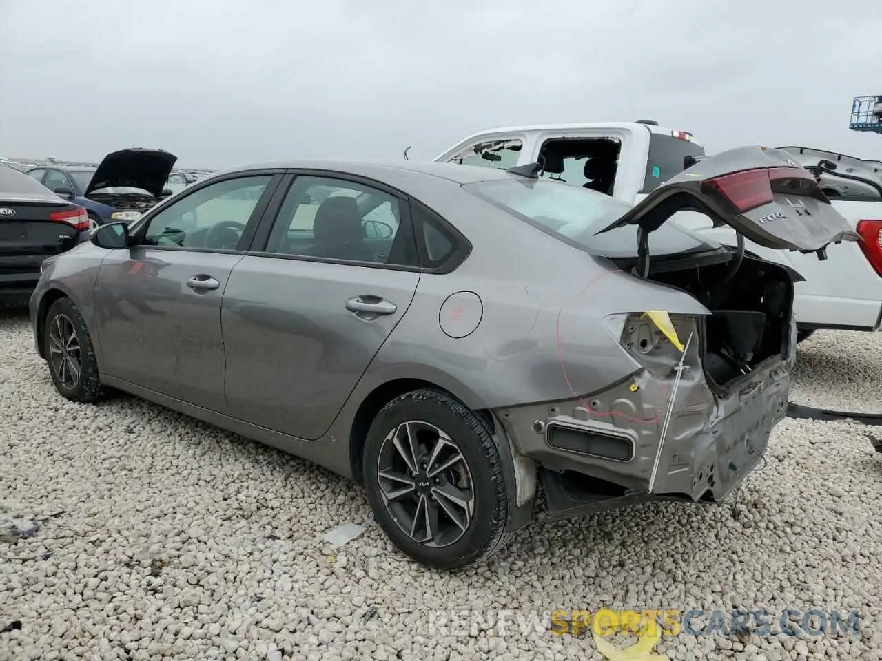 2 Photograph of a damaged car 3KPF24AD5PE575094 KIA FORTE 2023