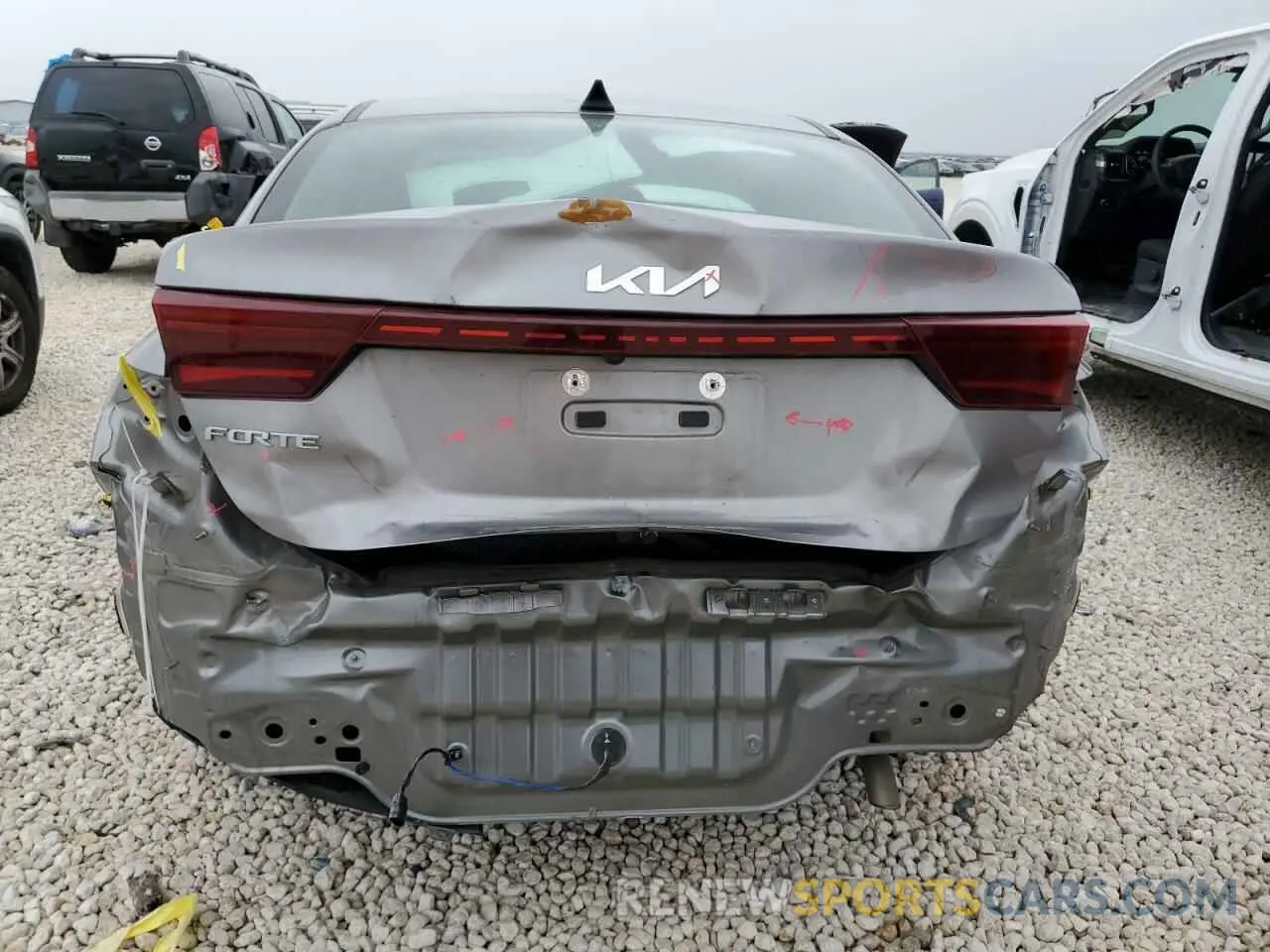 6 Photograph of a damaged car 3KPF24AD5PE575094 KIA FORTE 2023