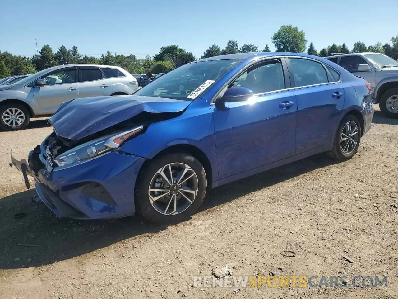 1 Photograph of a damaged car 3KPF24AD5PE667371 KIA FORTE 2023