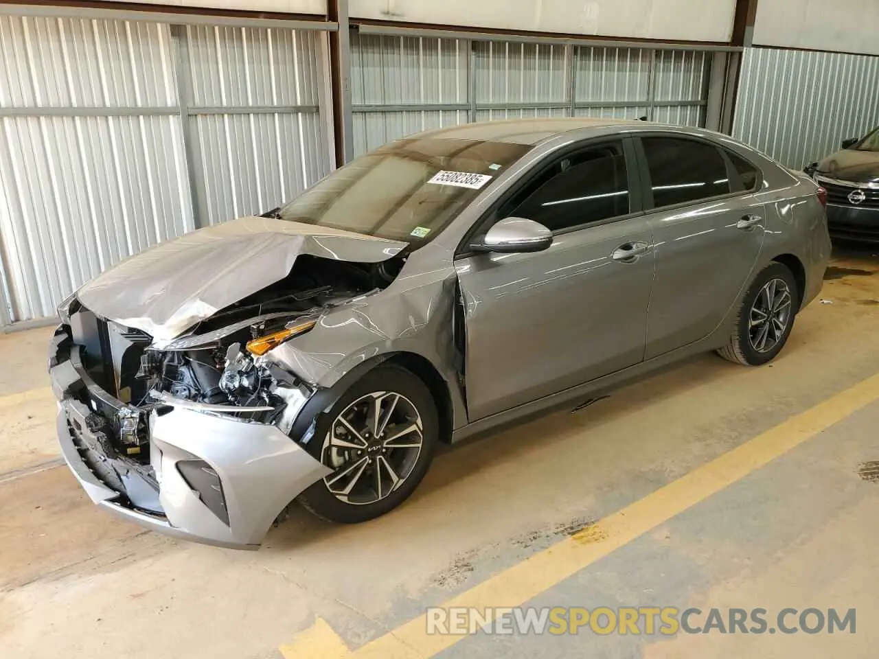 1 Photograph of a damaged car 3KPF24AD5PE682484 KIA FORTE 2023