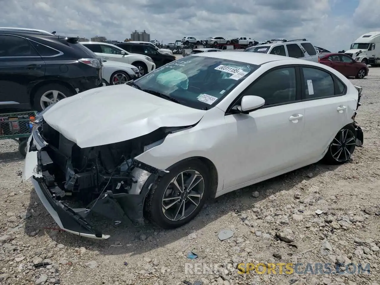 1 Photograph of a damaged car 3KPF24AD6PE567165 KIA FORTE 2023