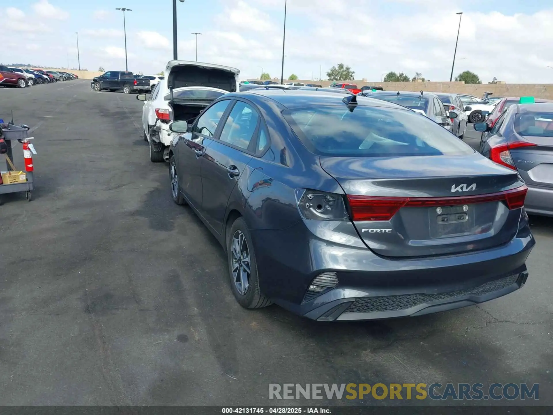 3 Photograph of a damaged car 3KPF24AD6PE578103 KIA FORTE 2023
