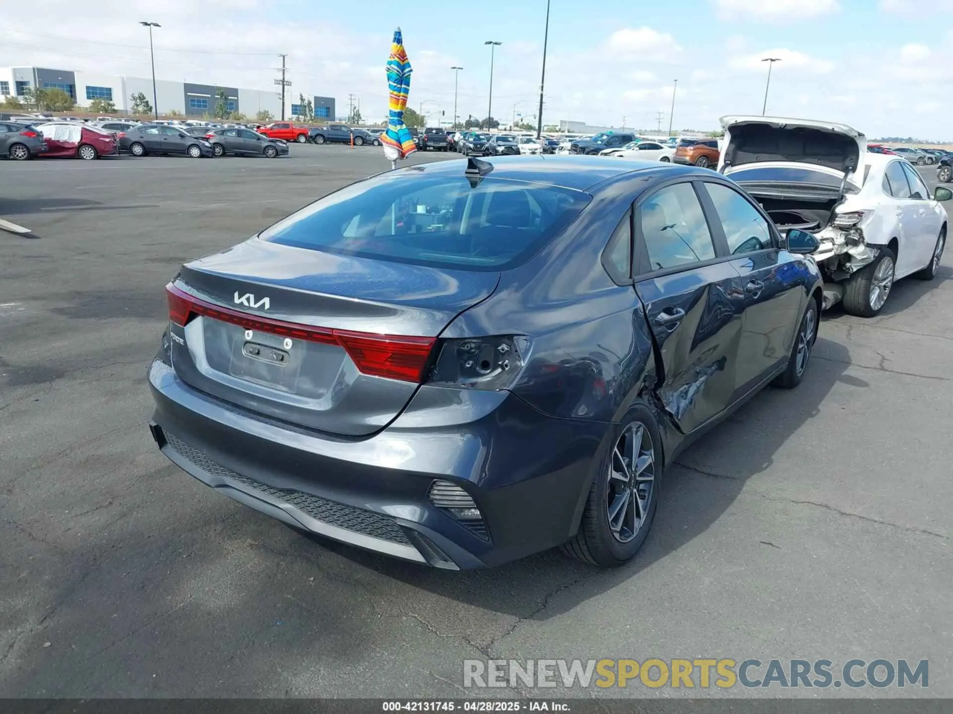 4 Photograph of a damaged car 3KPF24AD6PE578103 KIA FORTE 2023