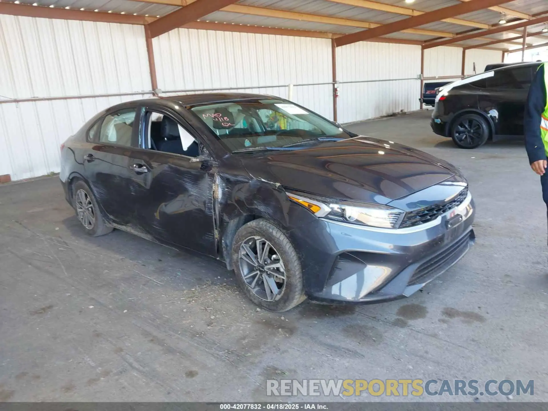 1 Photograph of a damaged car 3KPF24AD6PE590378 KIA FORTE 2023