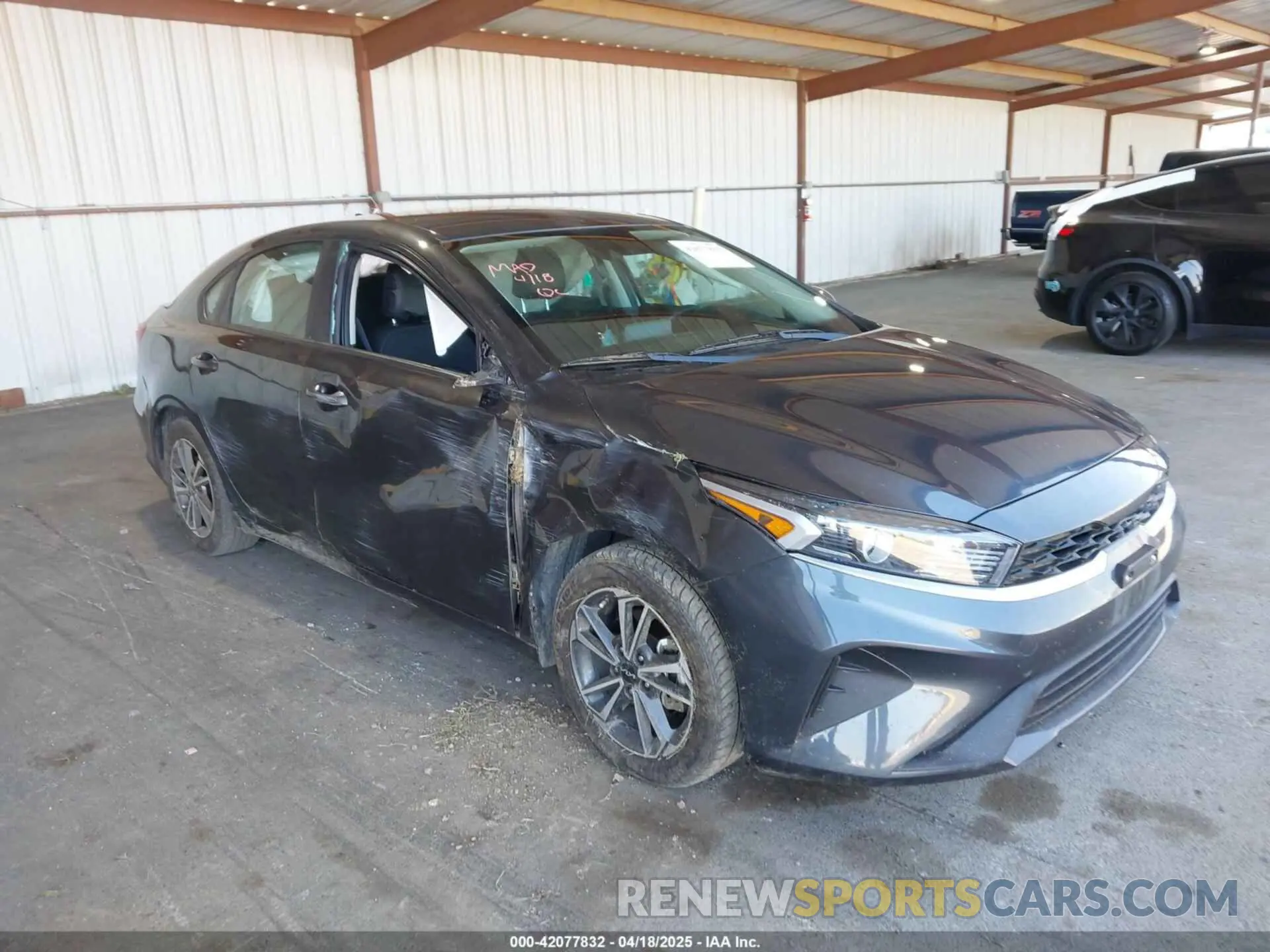 6 Photograph of a damaged car 3KPF24AD6PE590378 KIA FORTE 2023