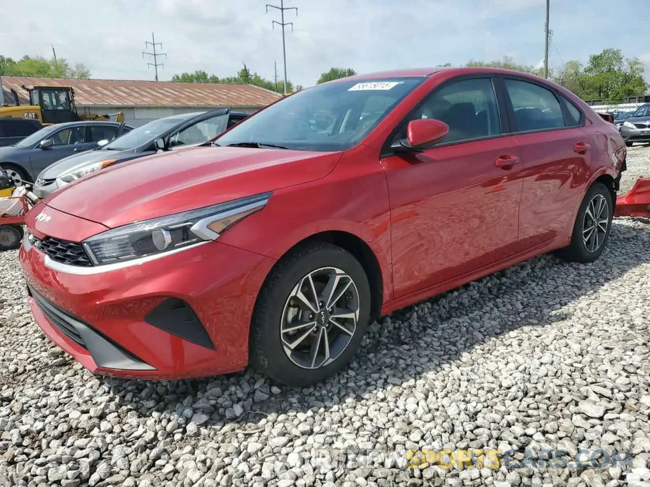 1 Photograph of a damaged car 3KPF24AD6PE626375 KIA FORTE 2023