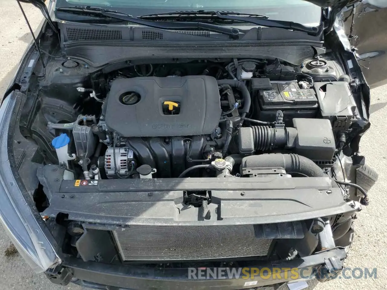 13 Photograph of a damaged car 3KPF24AD6PE630457 KIA FORTE 2023