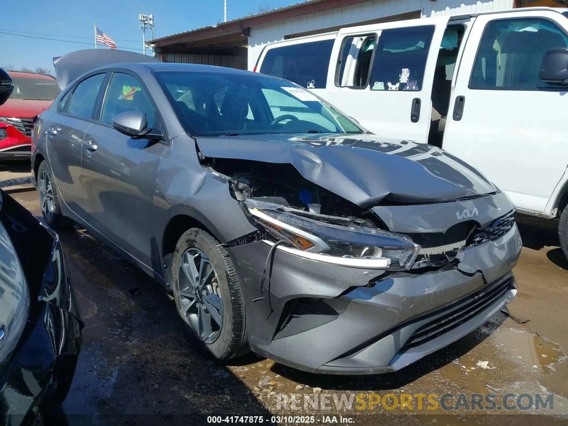 1 Photograph of a damaged car 3KPF24AD7PE561018 KIA FORTE 2023