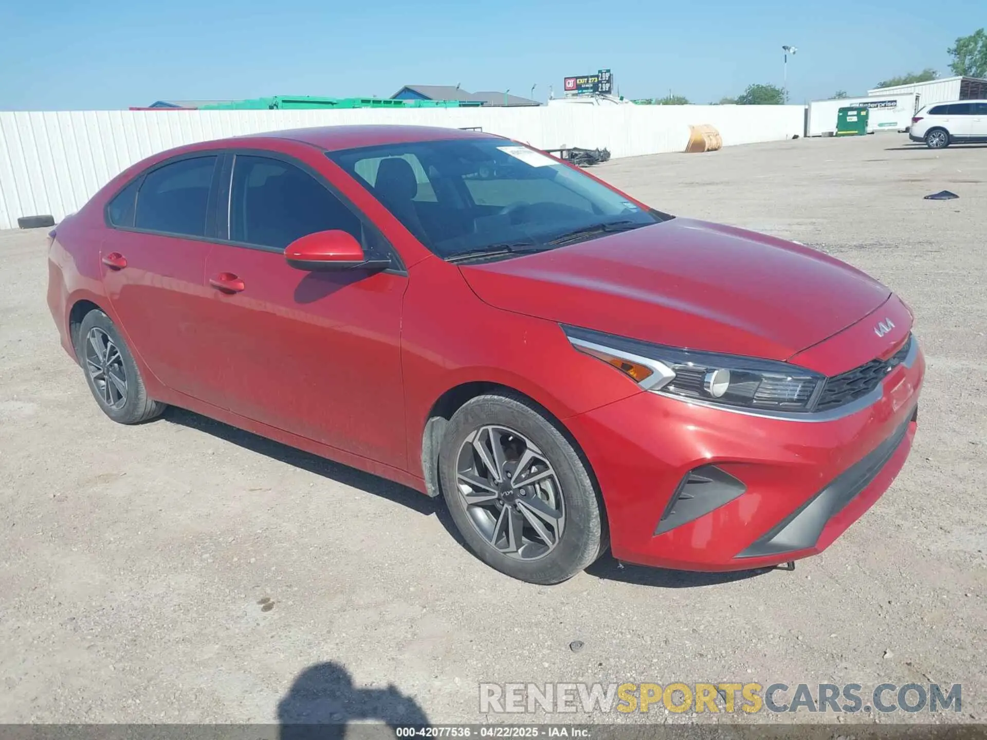 1 Photograph of a damaged car 3KPF24AD8PE541795 KIA FORTE 2023