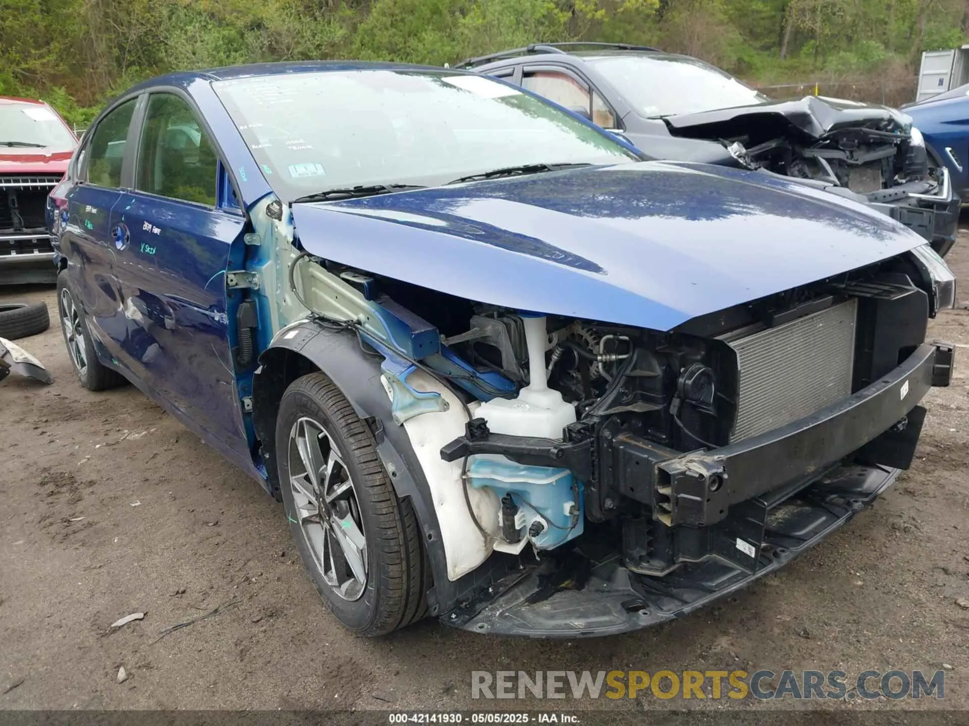 1 Photograph of a damaged car 3KPF24AD8PE554496 KIA FORTE 2023