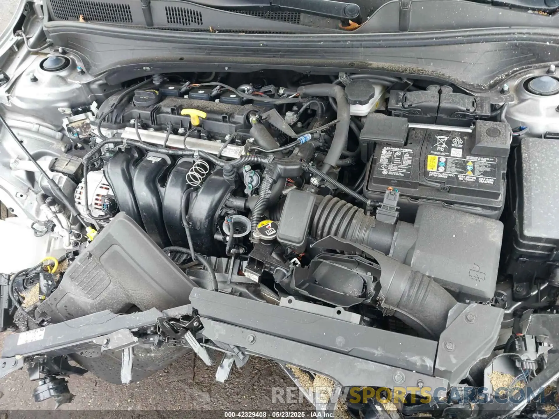 10 Фотография поврежденного автомобиля 3KPF24AD8PE558676 KIA FORTE 2023