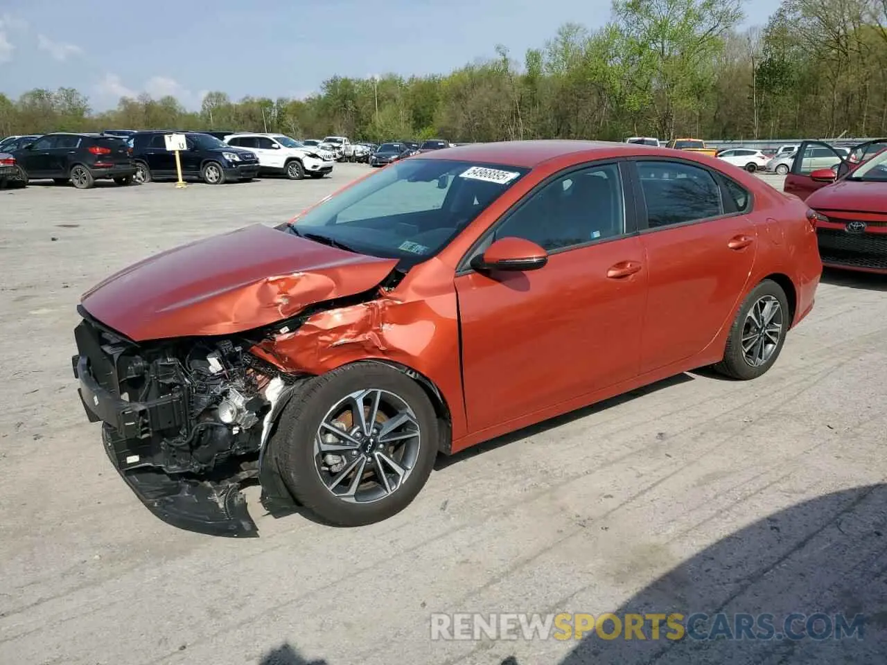 1 Фотография поврежденного автомобиля 3KPF24AD8PE570536 KIA FORTE 2023