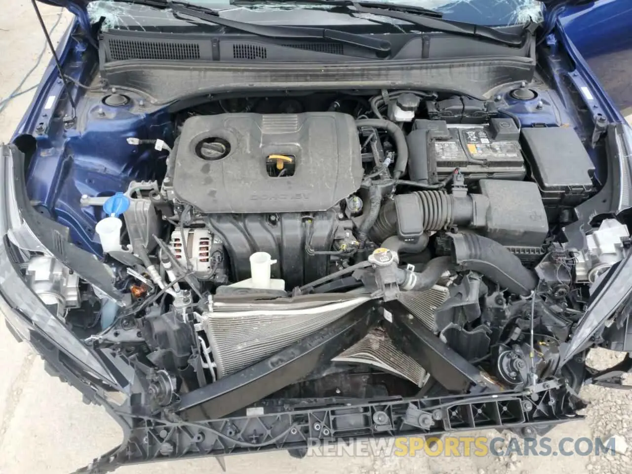 11 Photograph of a damaged car 3KPF24AD8PE585134 KIA FORTE 2023