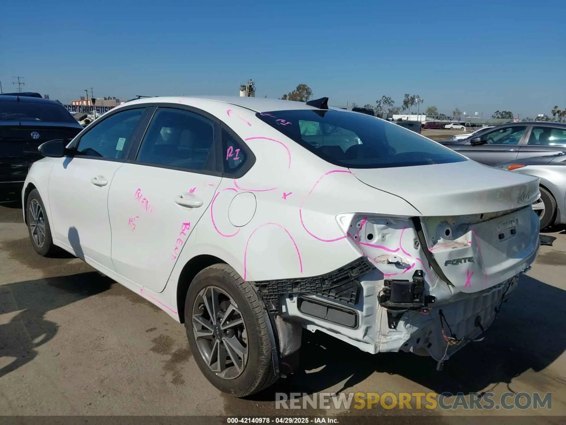 3 Photograph of a damaged car 3KPF24AD8PE610260 KIA FORTE 2023