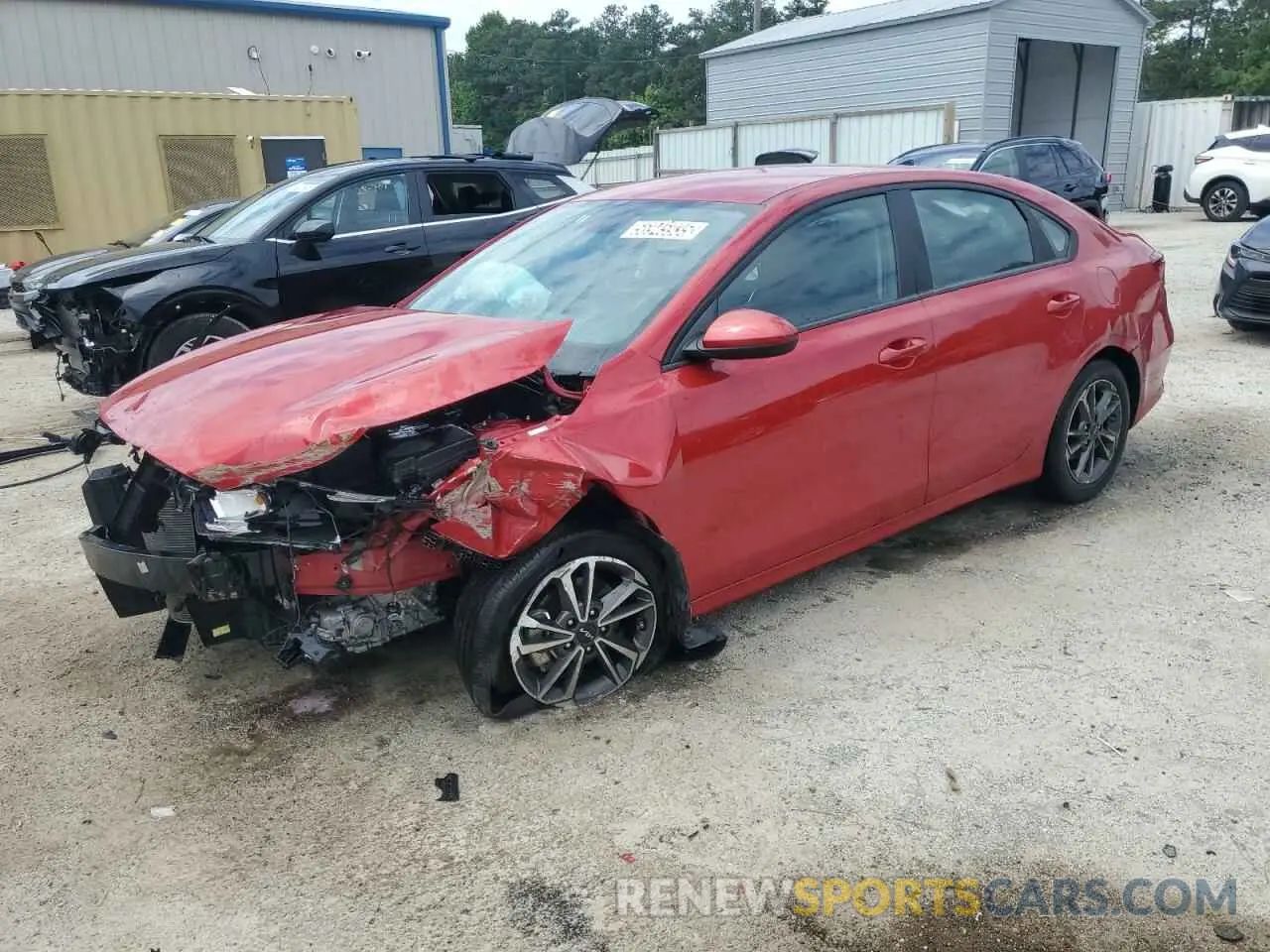 1 Photograph of a damaged car 3KPF24AD8PE627155 KIA FORTE 2023