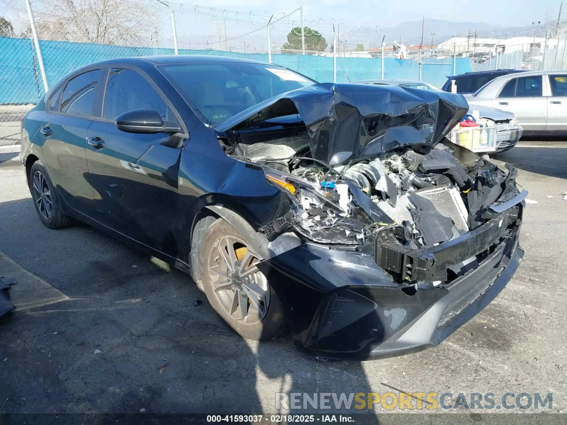 1 Photograph of a damaged car 3KPF24AD8PE637314 KIA FORTE 2023