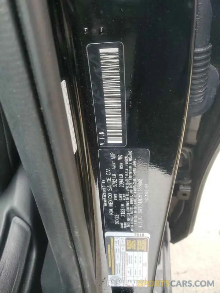 14 Фотография поврежденного автомобиля 3KPF24AD8PE665968 KIA FORTE 2023