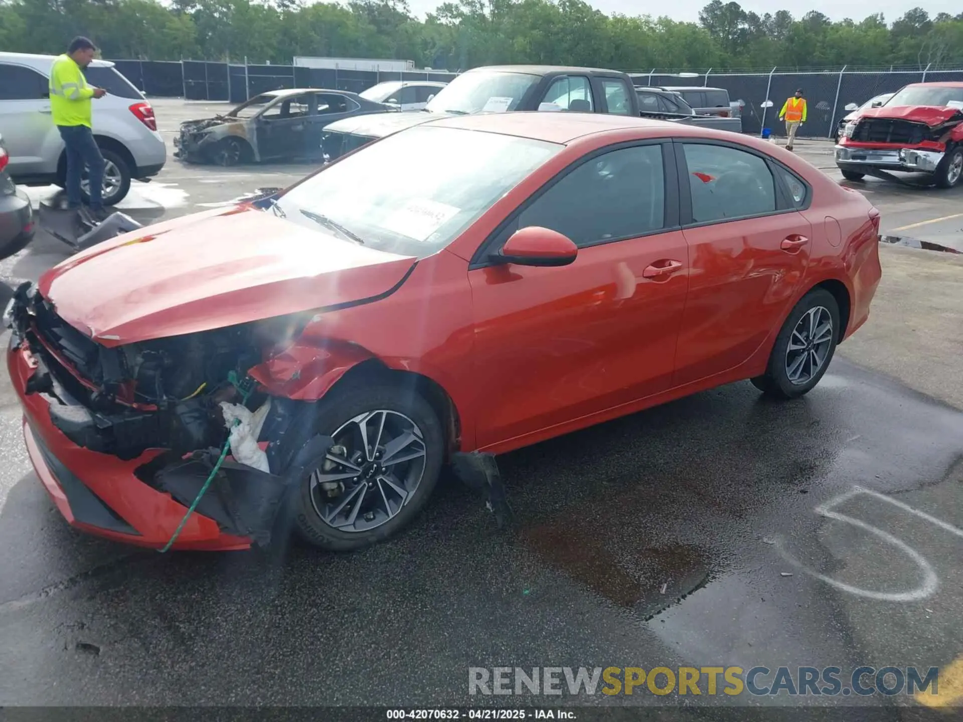 2 Photograph of a damaged car 3KPF24AD9PE509308 KIA FORTE 2023