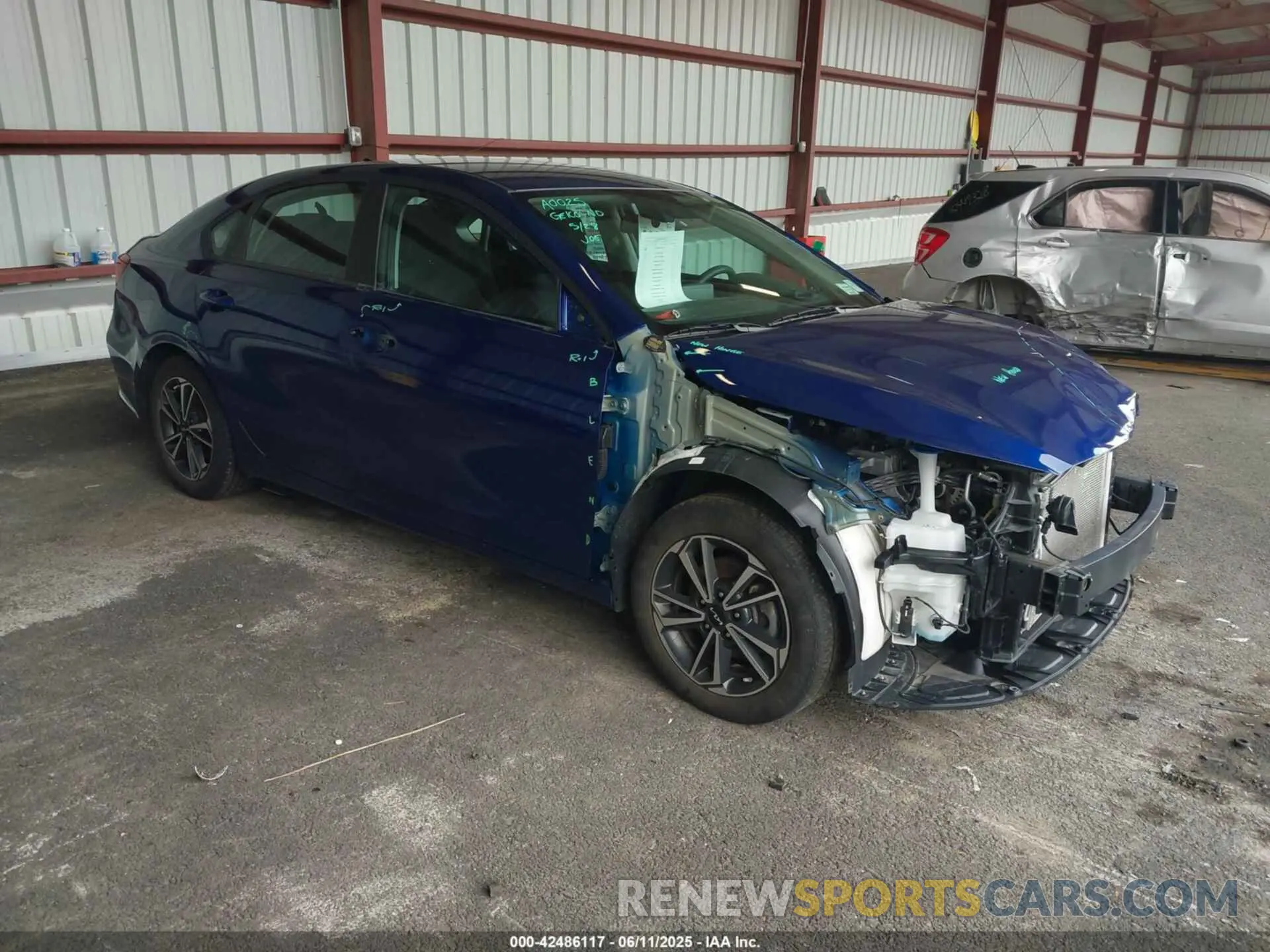 1 Photograph of a damaged car 3KPF24AD9PE549534 KIA FORTE 2023