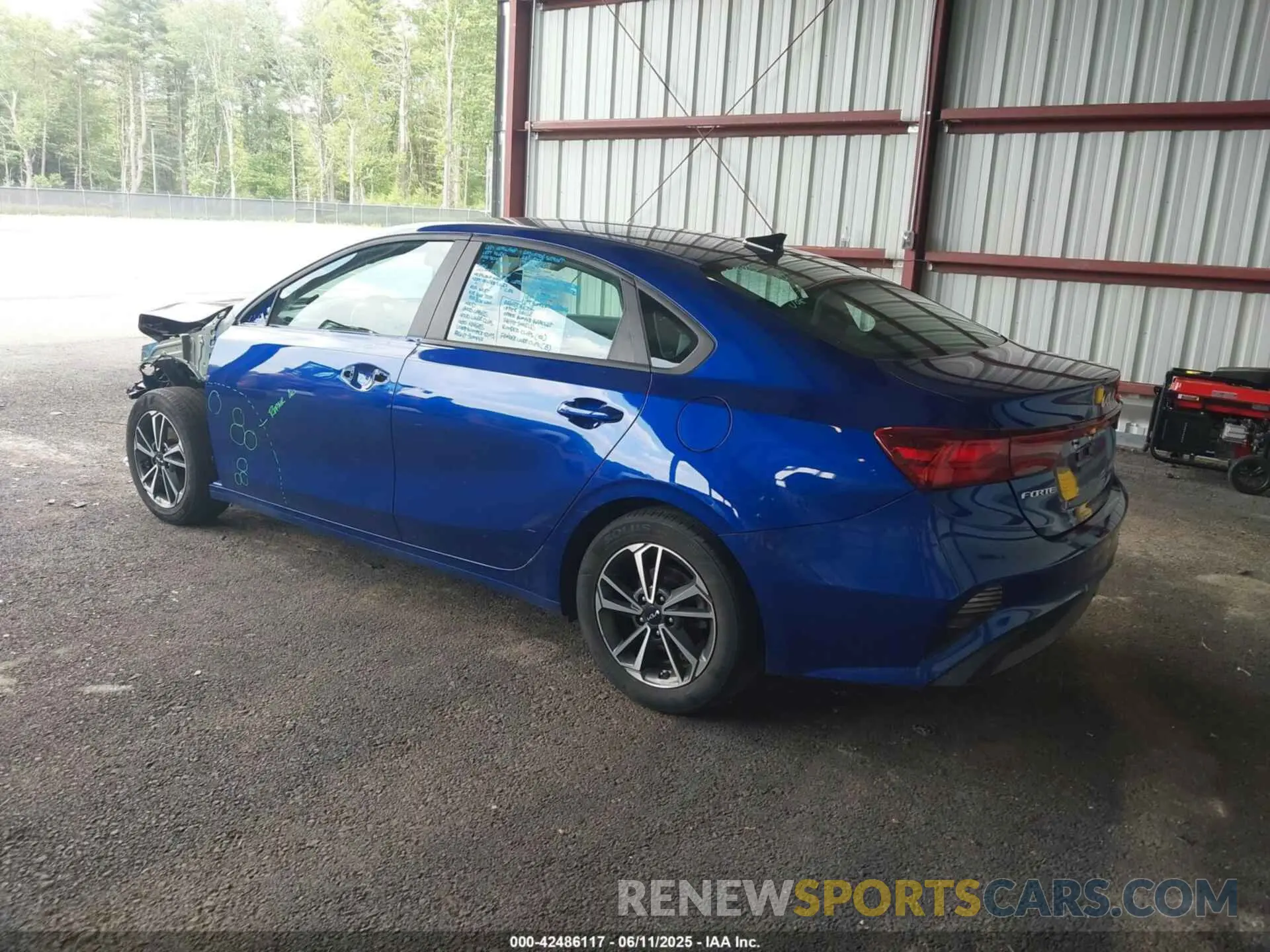 3 Photograph of a damaged car 3KPF24AD9PE549534 KIA FORTE 2023