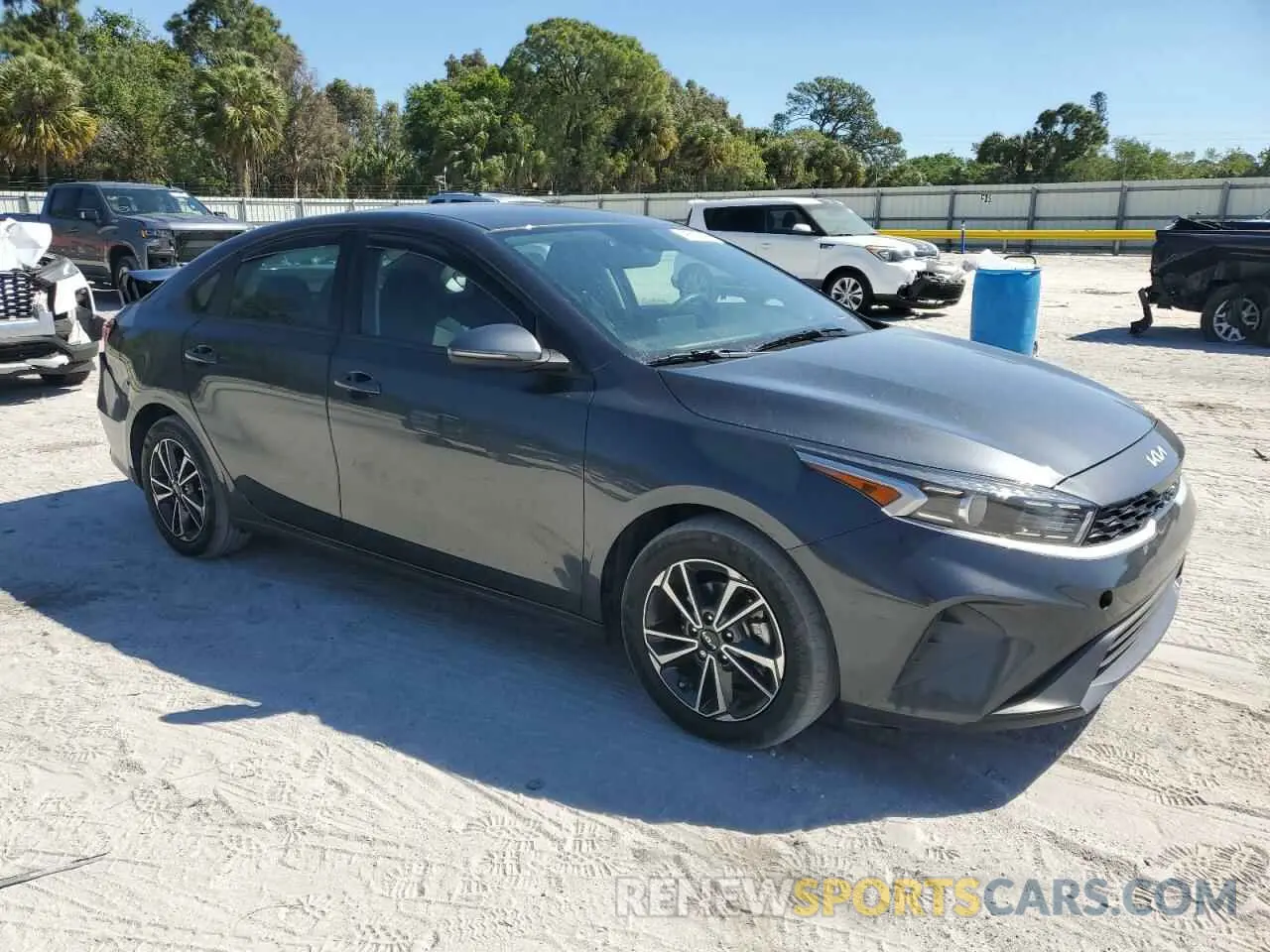 4 Photograph of a damaged car 3KPF24AD9PE554393 KIA FORTE 2023