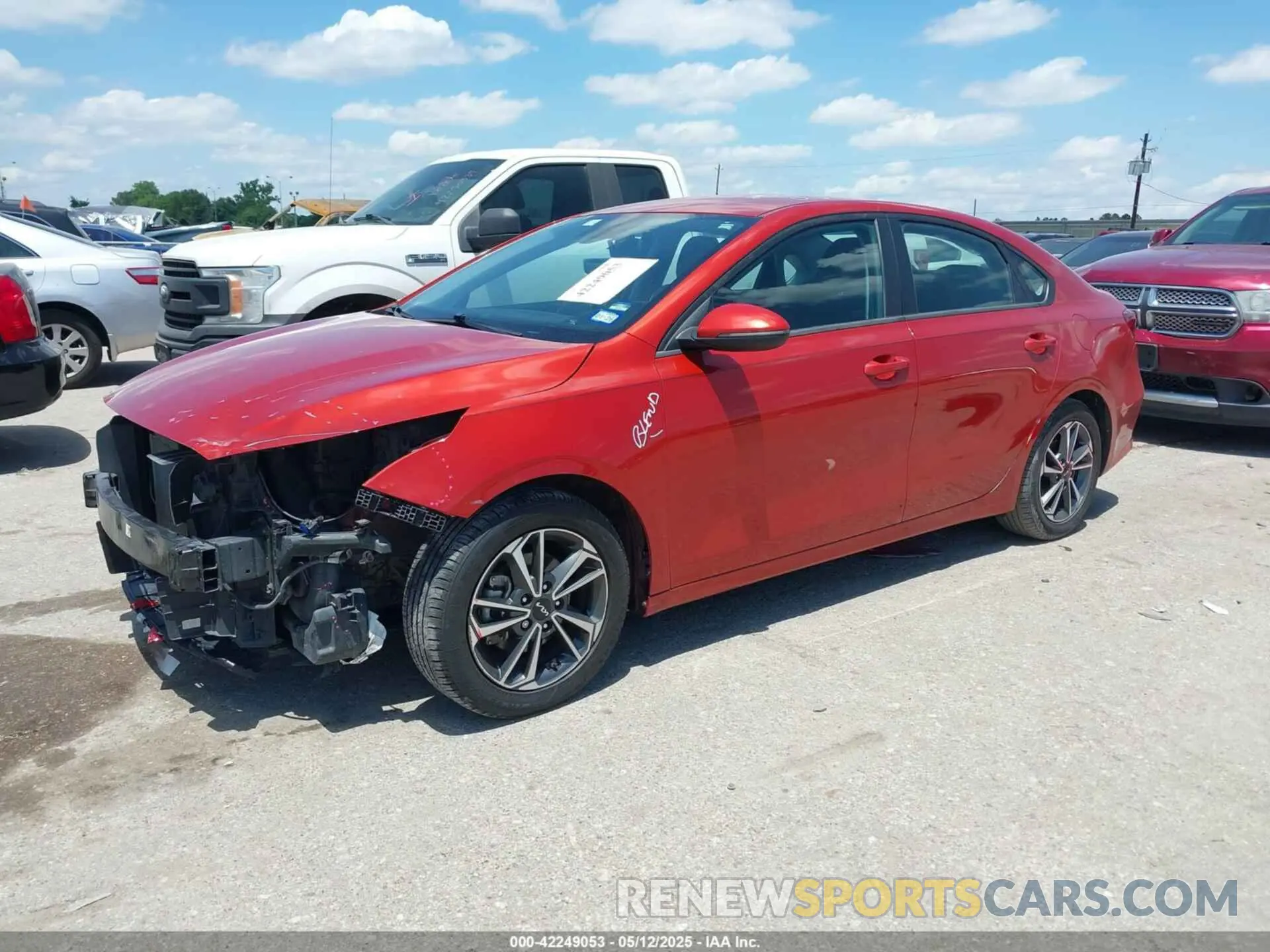 2 Photograph of a damaged car 3KPF24AD9PE557567 KIA FORTE 2023