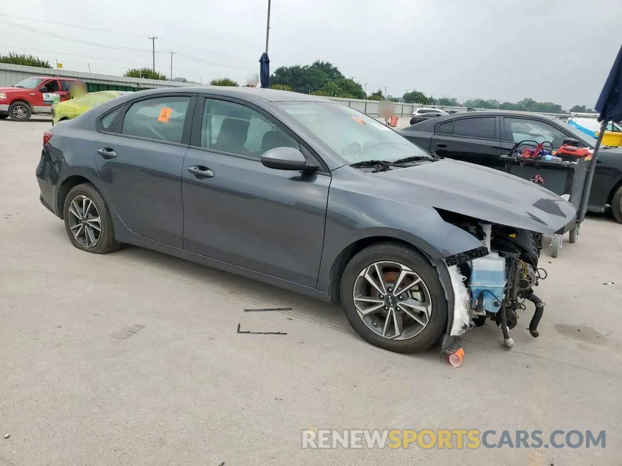 4 Photograph of a damaged car 3KPF24AD9PE571923 KIA FORTE 2023